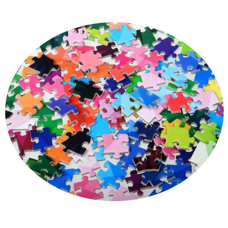Rainbow Geometrical Photo Puzzle