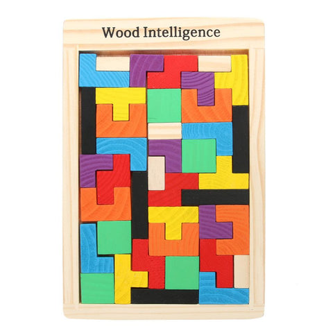 Wooden Tetris